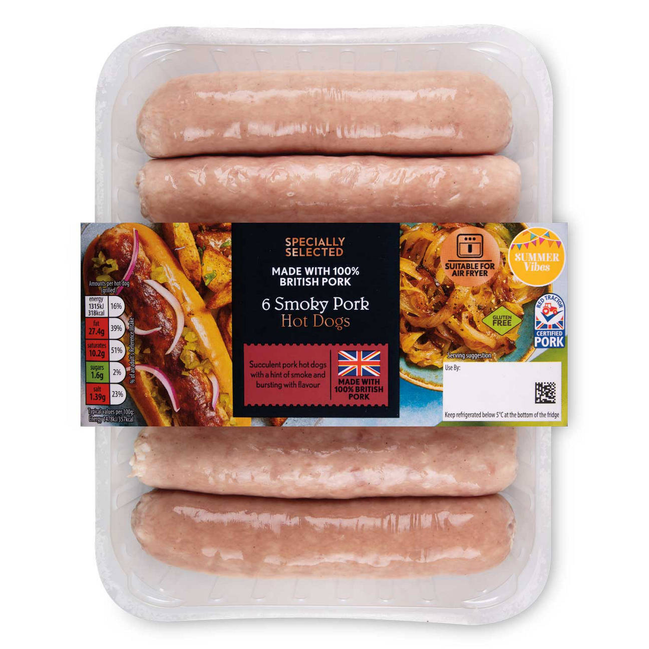 Smokey Pork Hot Dogs | ALDI UK